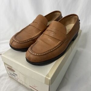 Talbots Taylor Classic Driving Moccasins Women's 8 British Tan‎ Shoes